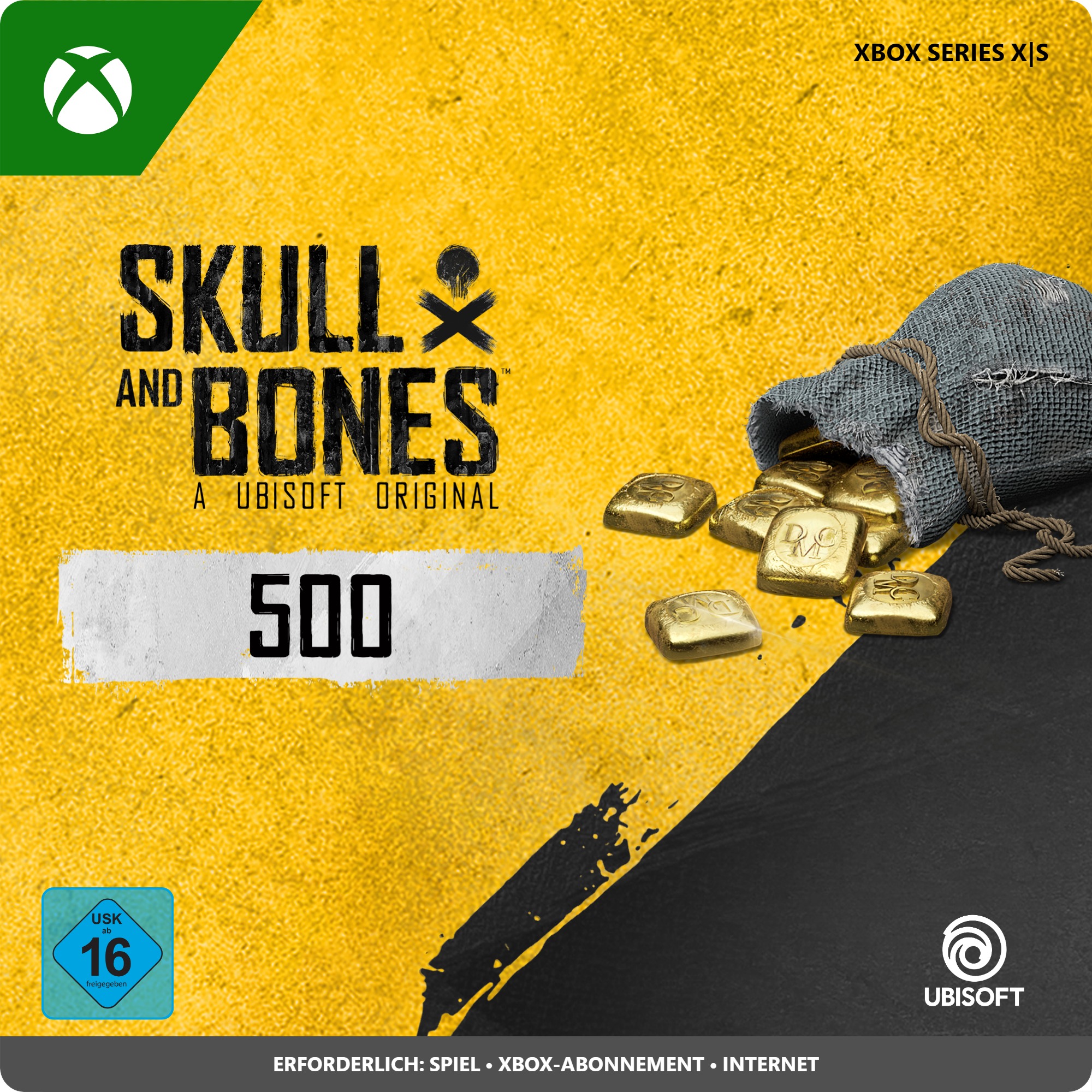 Skull and Bones Gold 500 DE