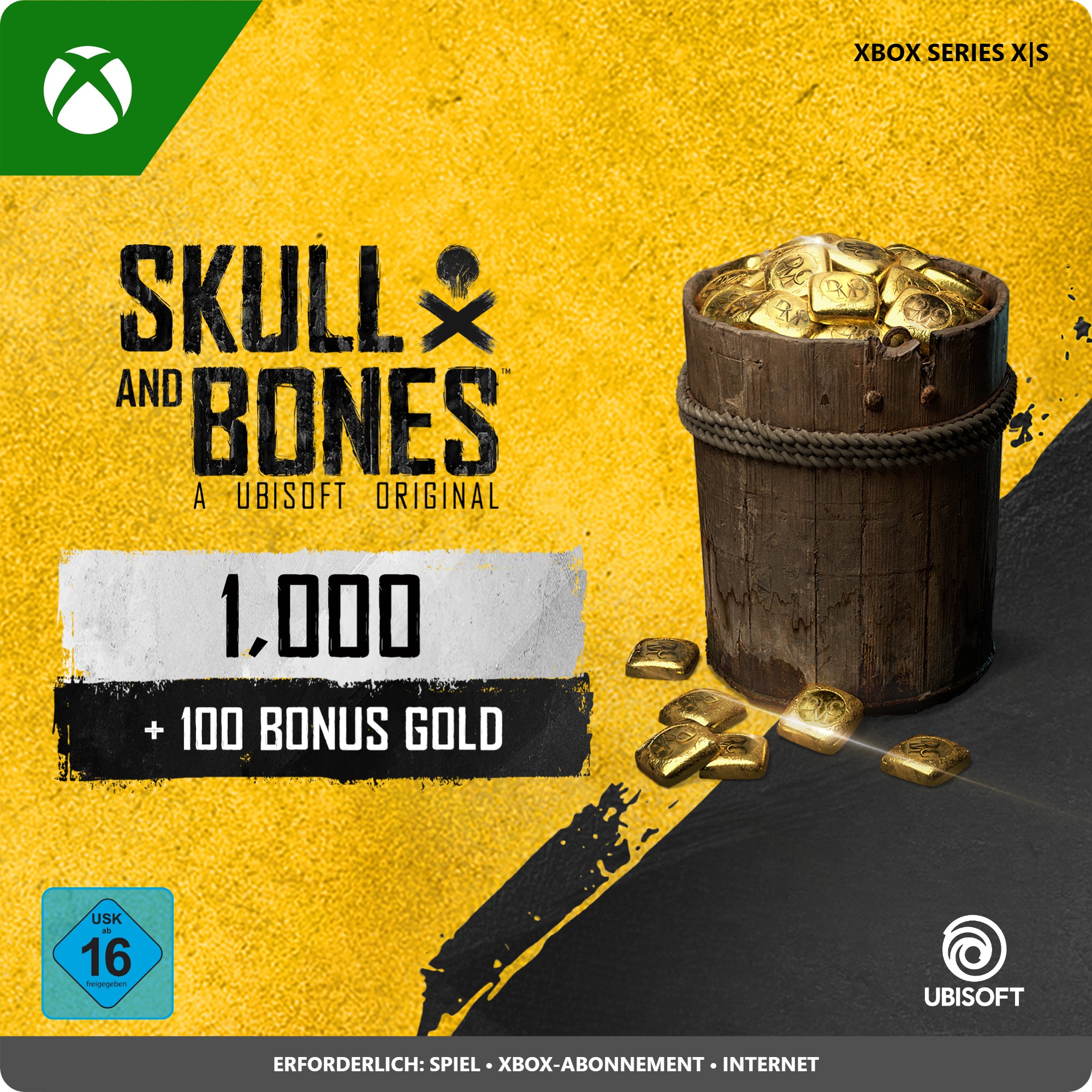 Skull and Bones Gold 1000 DE