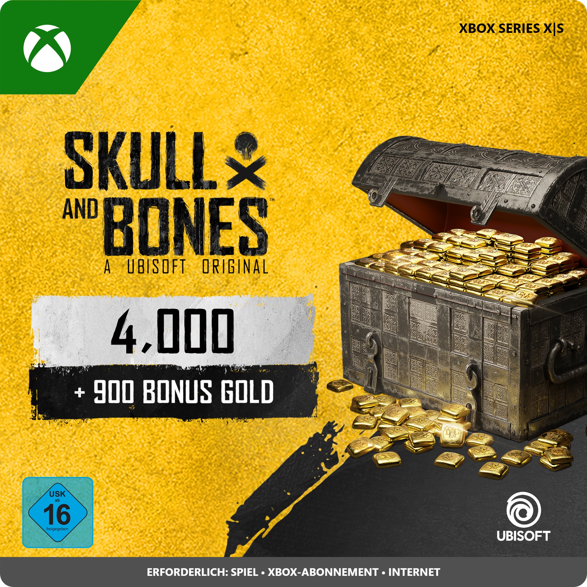 Skull and Bones Gold 4900 DE
