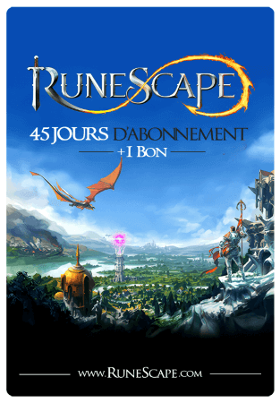 runescape 45 jours abonnement bon