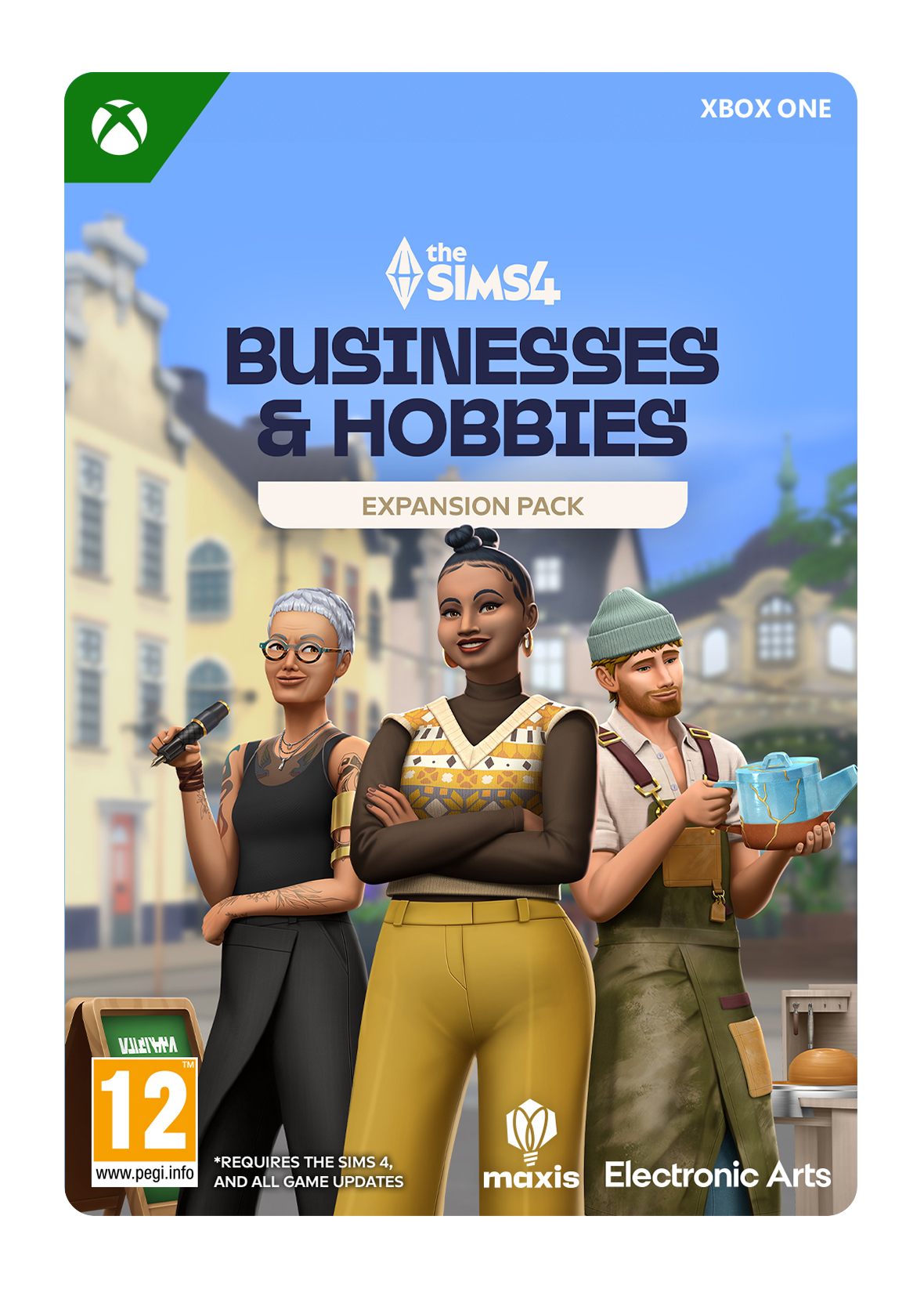 sims 4 business hobbies xbox