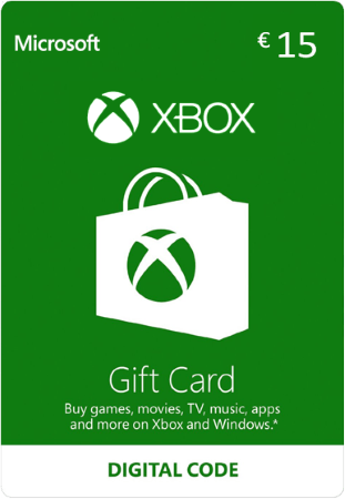 Carte Cadeau Xbox €15