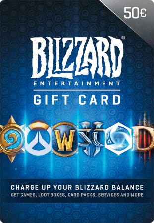 Carte cadeau Blizzard 50