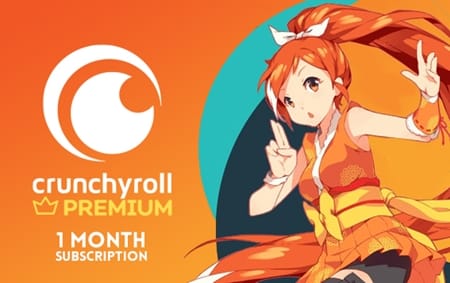 Crunchyroll premium 1 month