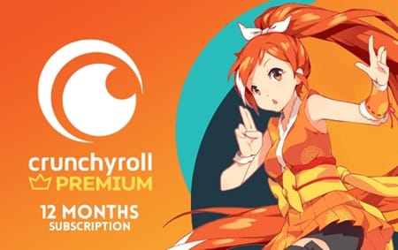 Crunchyroll premium 12 months
