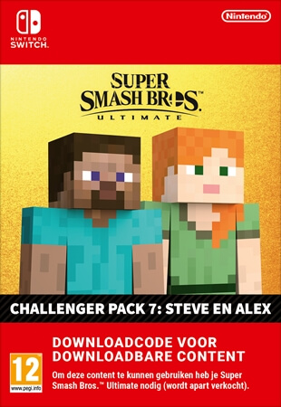 SSBU Steve & Alex Challenger Pack