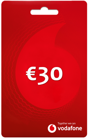 Vodafone 30 euro