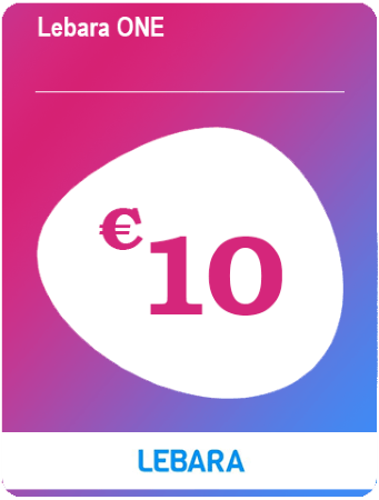 Lebara One 10 euro 