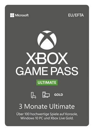 xbox game pass ultimate 3 monate