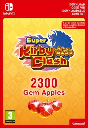 super kirby clash 2300 juwelenapfel