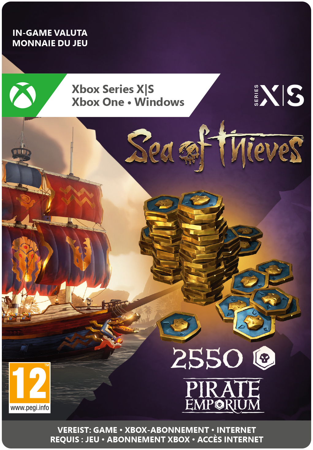 sea of thieves 2250