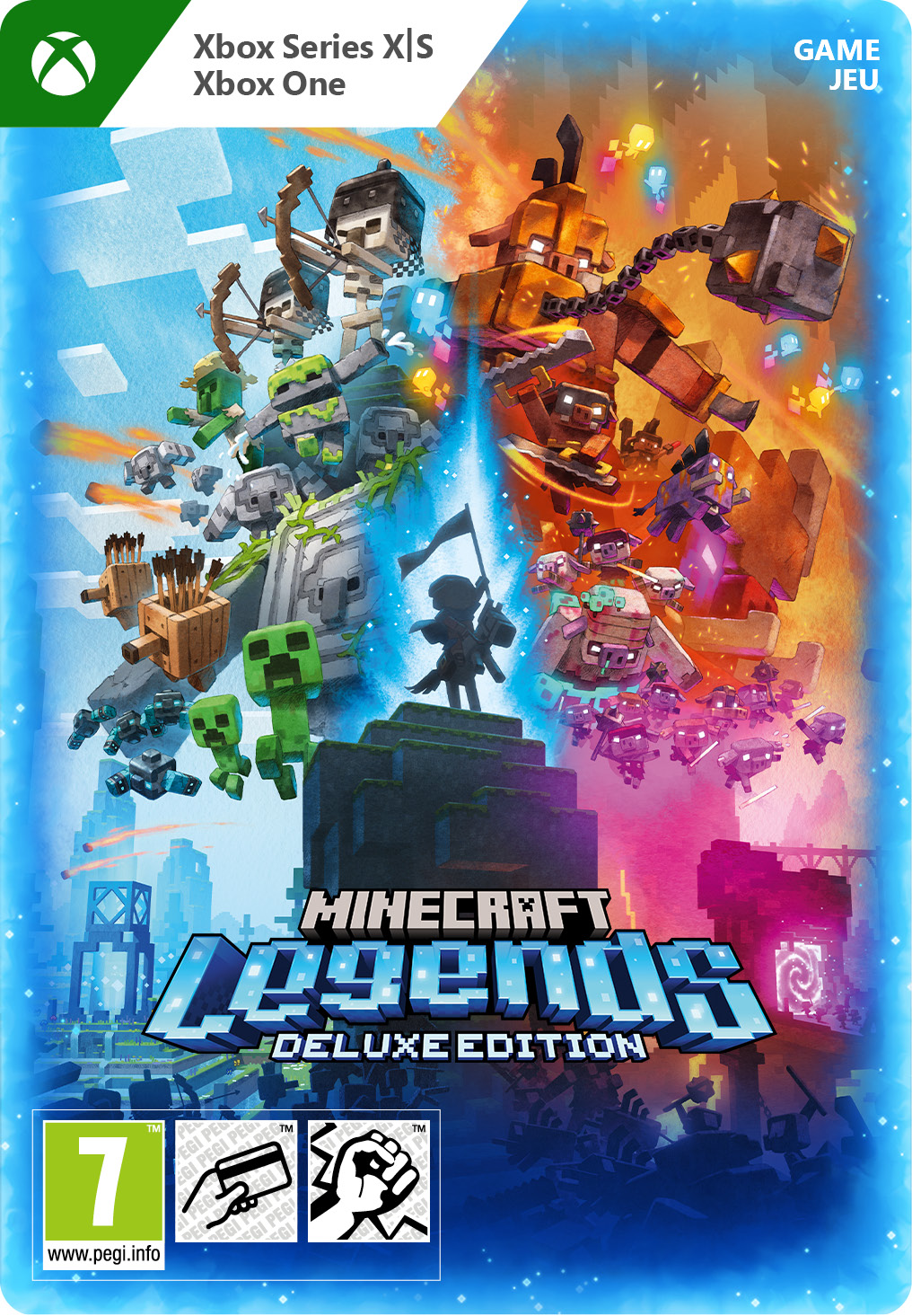 minecraft legends deluxe xbox