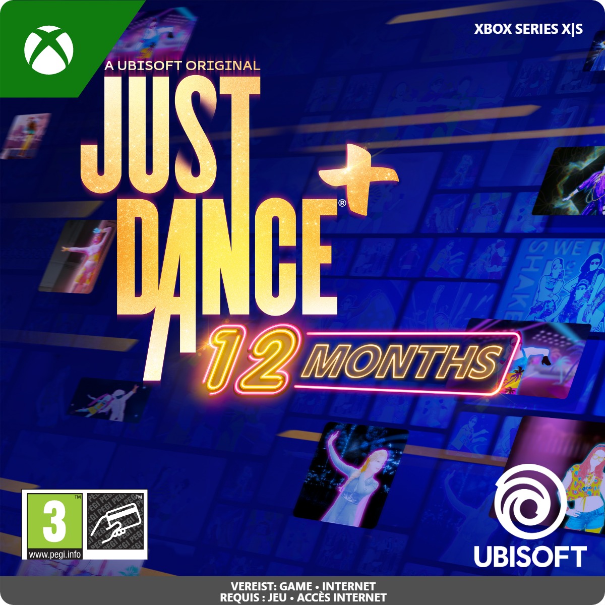 just dance plus 12 maanden xbox