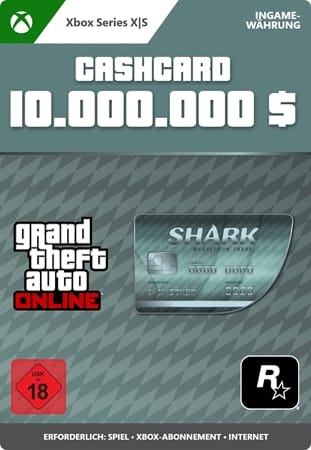 gta megalodon cashcard xbox