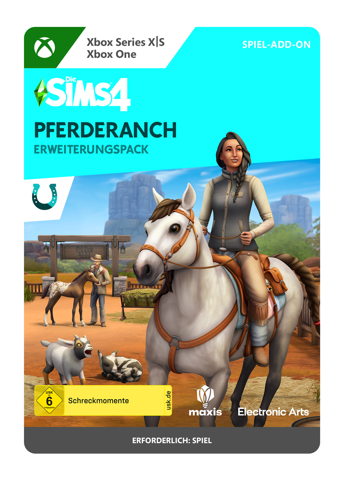 sims 4 pferderanch xbox