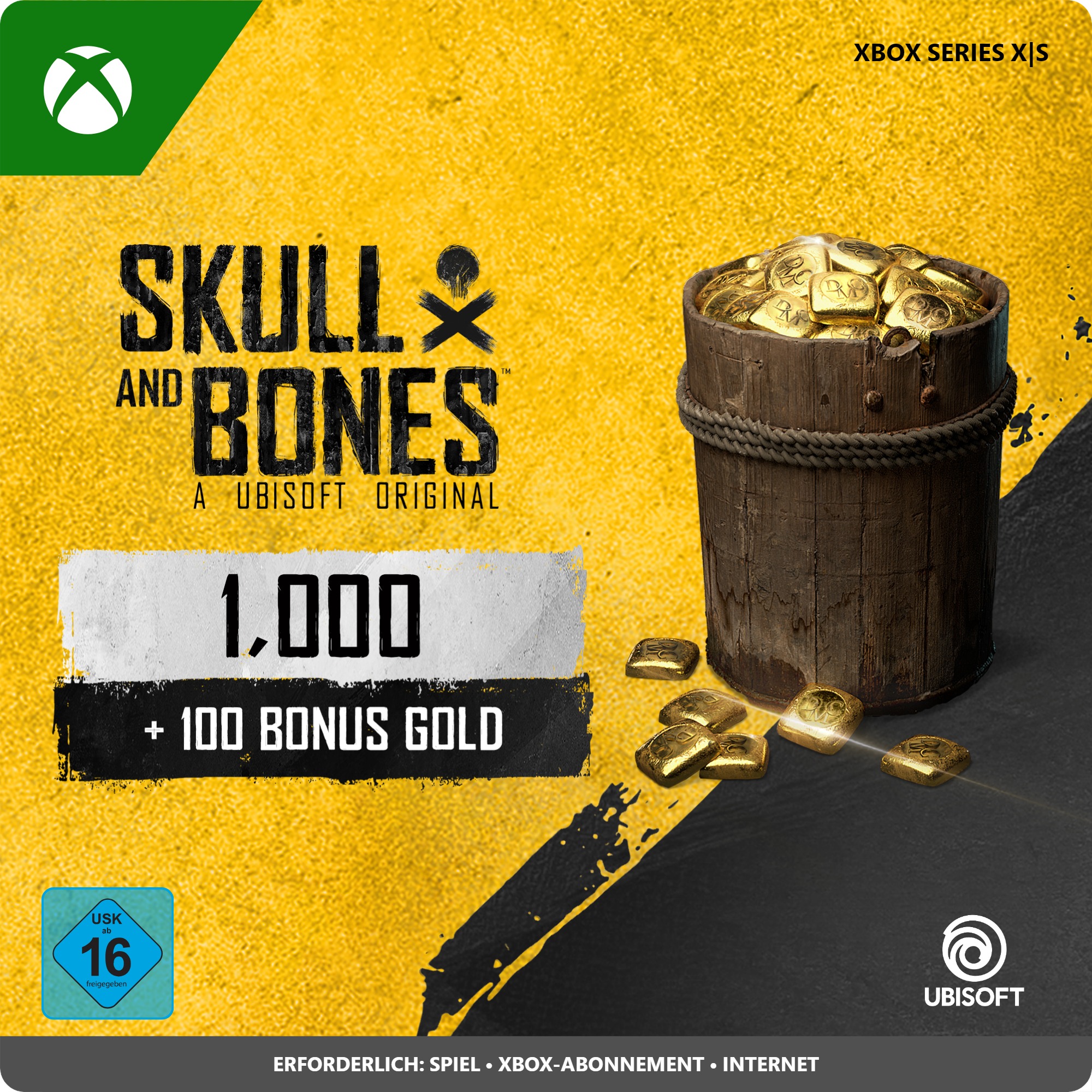 skull and bones gold xbox 1000