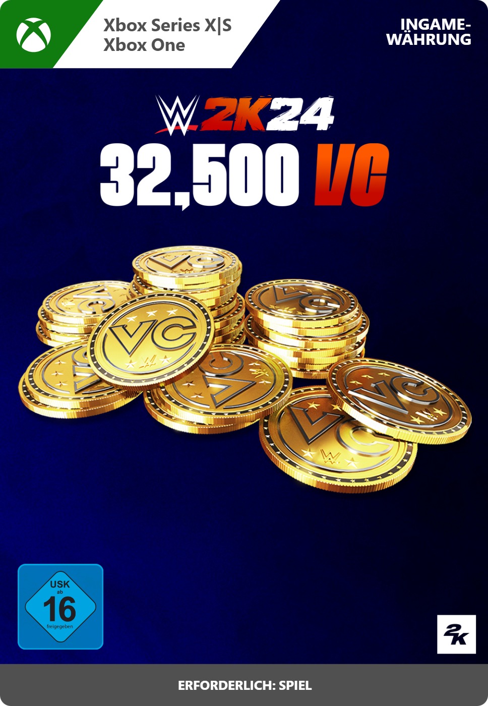 wwe 2k24 32500 vc xbox