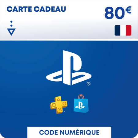 carte playstation network 80