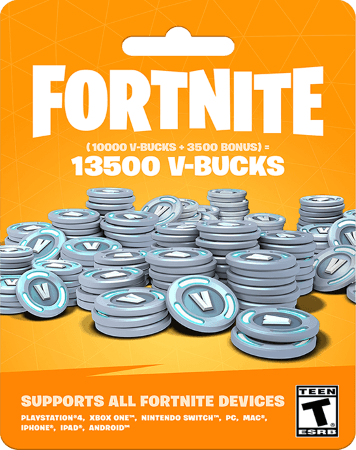 Fortnite 13500 V-Bucks